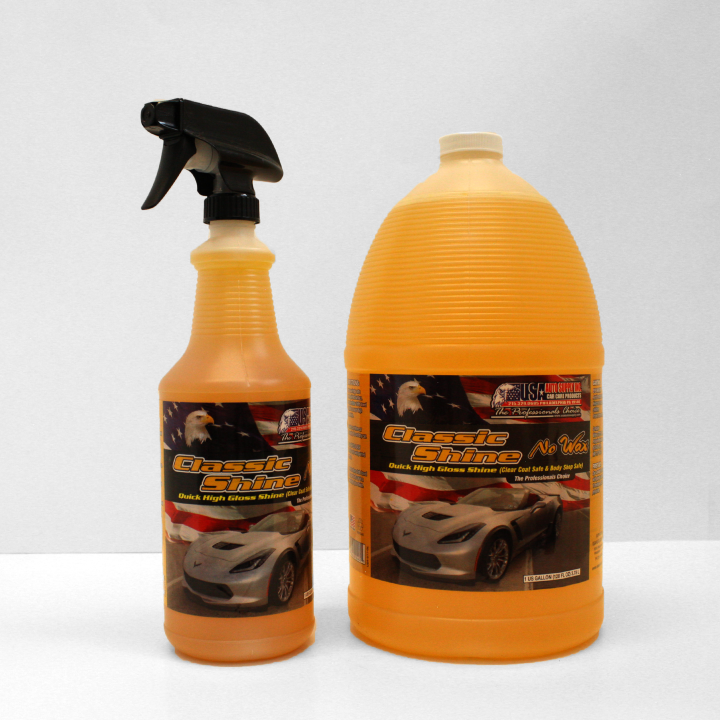 Classic Shine No Wax Spray - USA Auto Supply